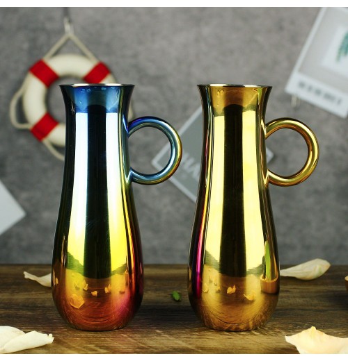 Multicolor Stainless Steel 304 Cold Water Pitchers With Ice Guard Kitchen Drinkware Pitchers Restaurant Water Kettle Juice Pot Multicolor Stainless Steel 304 Cold Water Pitchers With Ice Guard Kitchen Drinkware Pitchers Restaurant Water Kettle Juice Pot
