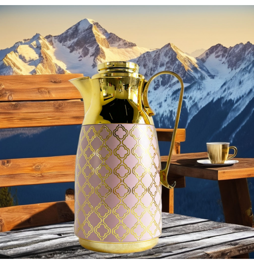 Dallah Arabic Thermos Jug for Picnics-for Serving Milk & Tea Quality Tea Pots & Kettles Dallah Arabic Thermos Jug for Picnics-for Serving Milk & Tea Quality Tea Pots & Kettles