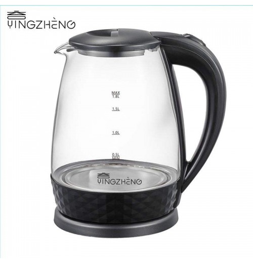 YINGHZHENG Spot Glass kettle 1.8L Water Jug Heating Kettle Electric Glass Electric Tea Pot Glass Tea kettle ZY-308 YINGHZHENG Spot Glass kettle 1.8L Water Jug Heating Kettle Electric Glass Electric Tea Pot Glass Tea kettle ZY-308