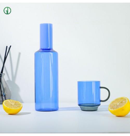 Custom Nordic Borosilicate Glass Pitcher Carafe with Cup Set Water Jug Oem Eco Material for Kitchen Custom Nordic Borosilicate Glass Pitcher Carafe with Cup Set Water Jug Oem Eco Material for Kitchen