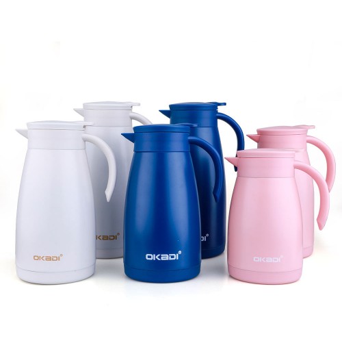 Hot Sales 1200ml Double Wall 304 Stainless Steel Vacuum Insulated Water Flask Coffee And Tea Pot Hot Sales 1200ml Double Wall 304 Stainless Steel Vacuum Insulated Water Flask Coffee And Tea Pot