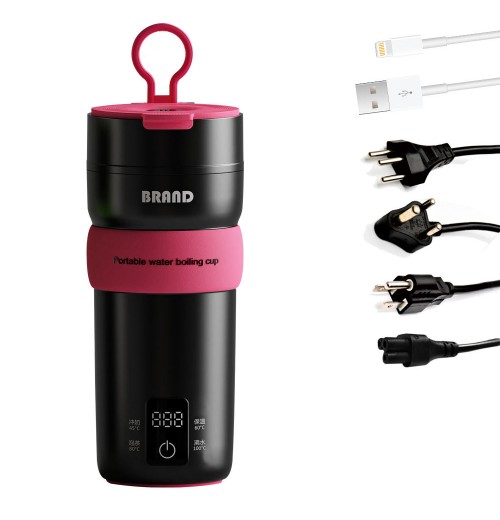 Temperature Control portable type C electric kettle electric water cup portable kettle USB for car train Temperature Control portable type C electric kettle electric water cup portable kettle USB for car train