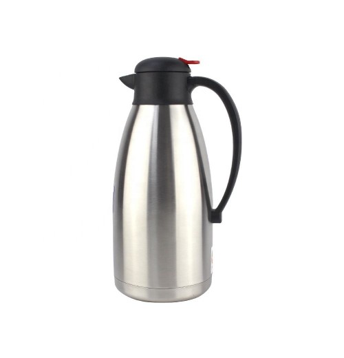 WUJO 1.2L 1.5L 2L 304 Pure Silver Thermal Hot Water Tea Double Wall Stainless Steel Thermos for Hotel WUJO 1.2L 1.5L 2L 304 Pure Silver Thermal Hot Water Tea Double Wall Stainless Steel Thermos for Hotel