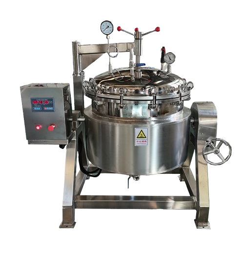 Industrial Pressure Cooker Kettle High Capacity High Pressure Jacketed Kettle Cooker Industrial Pressure Cooker Kettle High Capacity High Pressure Jacketed Kettle Cooker