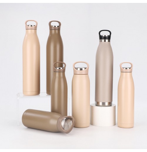 304 Stainless Steel Outdoor Portable Sports Kettle Cross-Border Small Mouth Vacuum Insulated Thermos Simple American Drinking 304 Stainless Steel Outdoor Portable Sports Kettle Cross-Border Small Mouth Vacuum Insulated Thermos Simple American Drinking