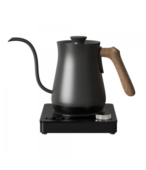 Hot Sale 1000w 700ml Rotate Button Coffee Accessories 700ml Stainless Steel Gooseneck Coffee Kettle