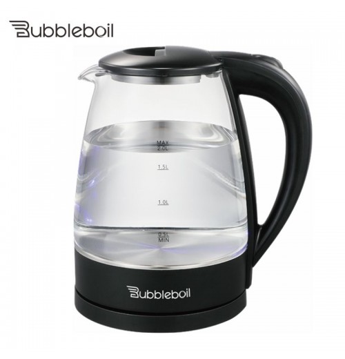Bubbleboil Spot Wholesale Electric kettle With Blue Led Light Transparent Glass Teapot Tea Maker Electric kettle Tea Bubbleboil Spot Wholesale Electric kettle With Blue Led Light Transparent Glass Teapot Tea Maker Electric kettle Tea